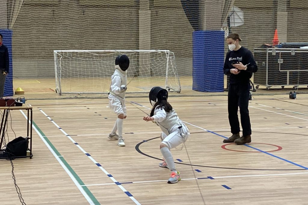 School fencers no longer foiled by tournament delays